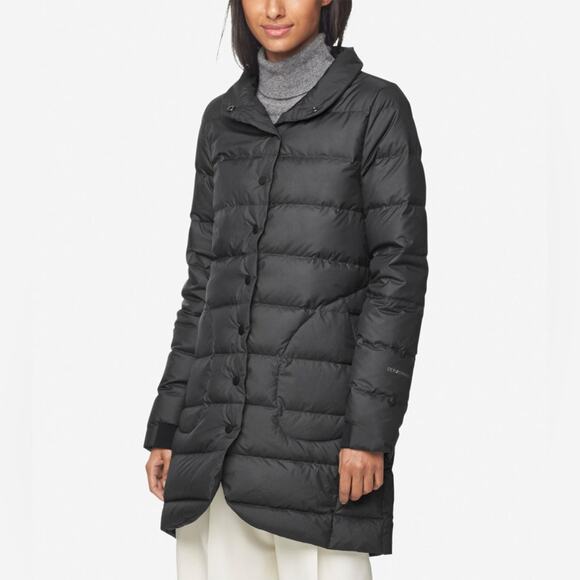 Cole Haan ZERØGRAND Long Insulated Down Coat Size Small - Picture 1 of 16